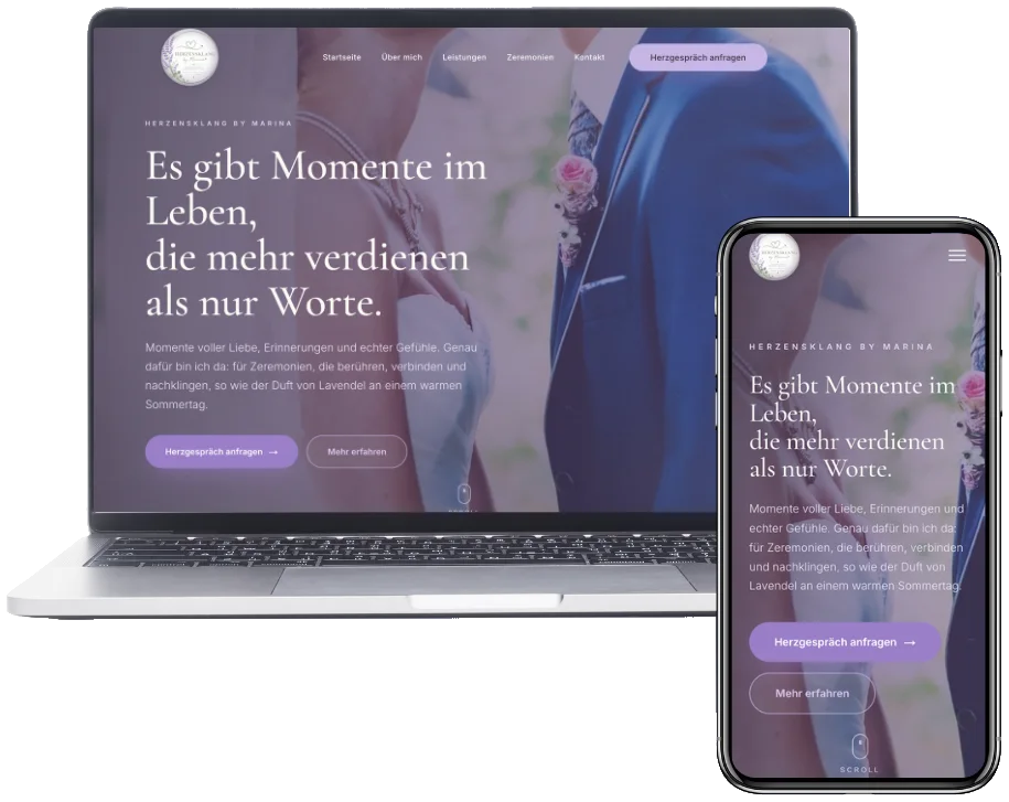 Website für Herzensklang